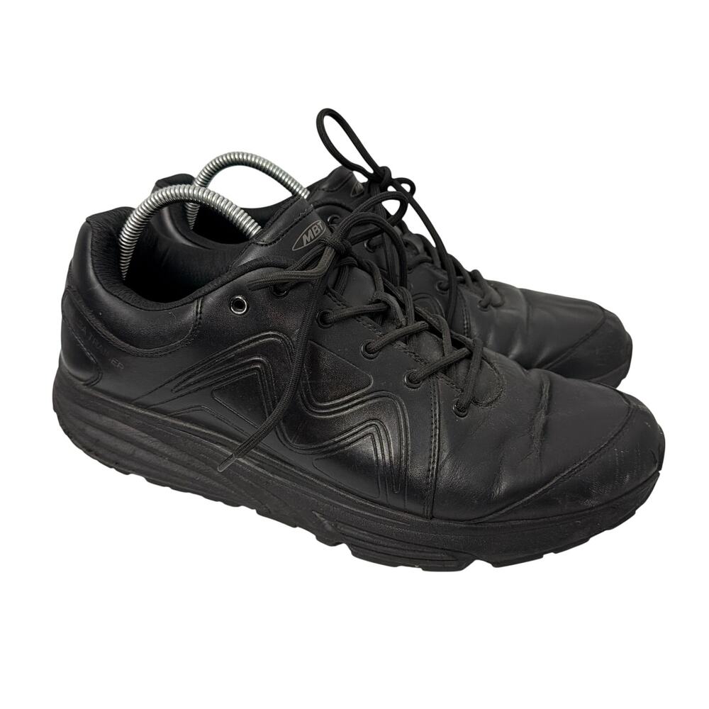 MBT Shoes Men’s Size 12.5 Simba Trainer Athletic Black Leather Comfort